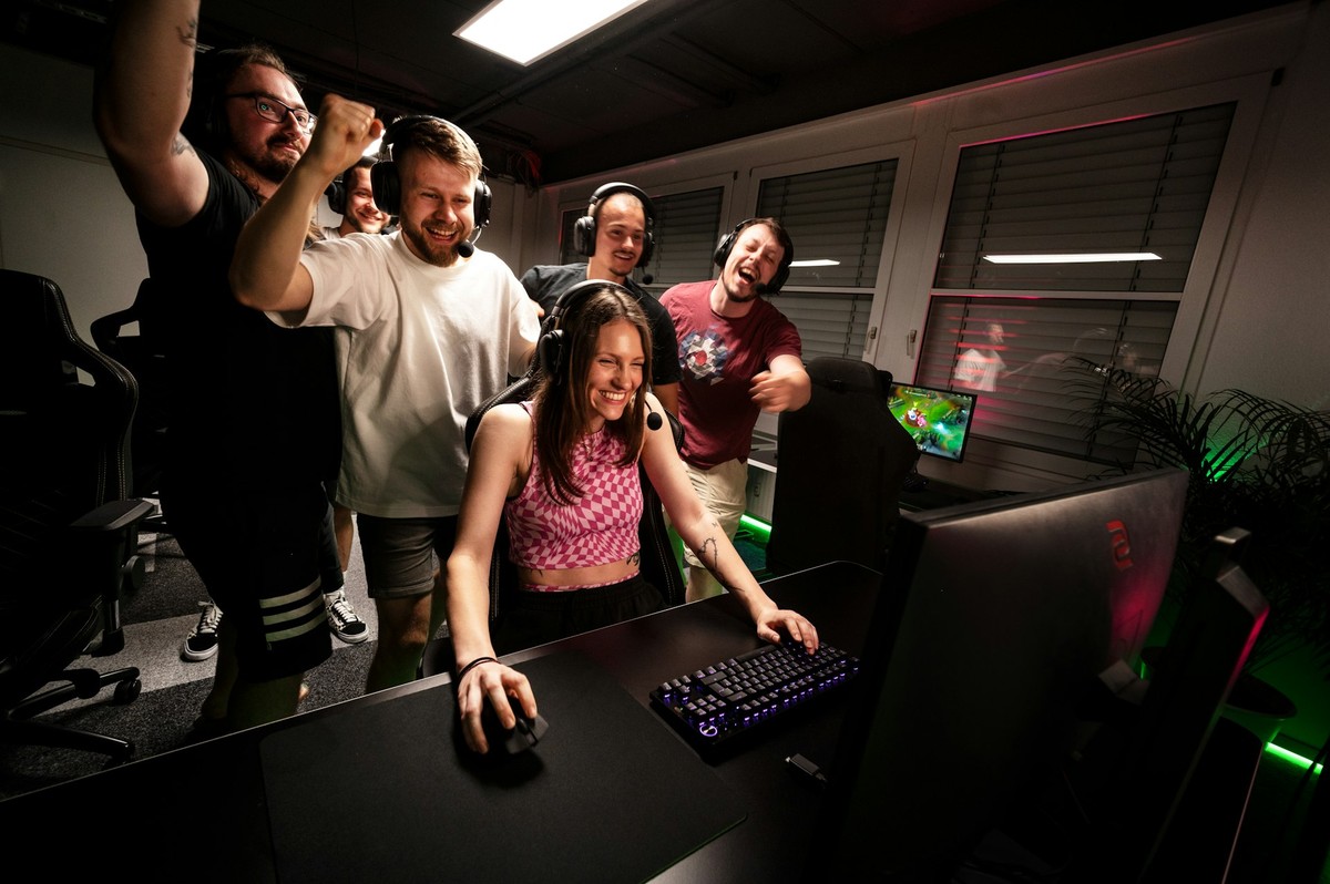 PixelPulse Gaming team at work